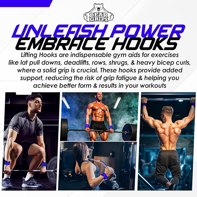 Lifting Hooks for Weightlifting