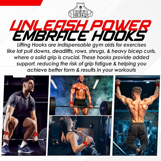 Lifting Hooks for Weightlifting