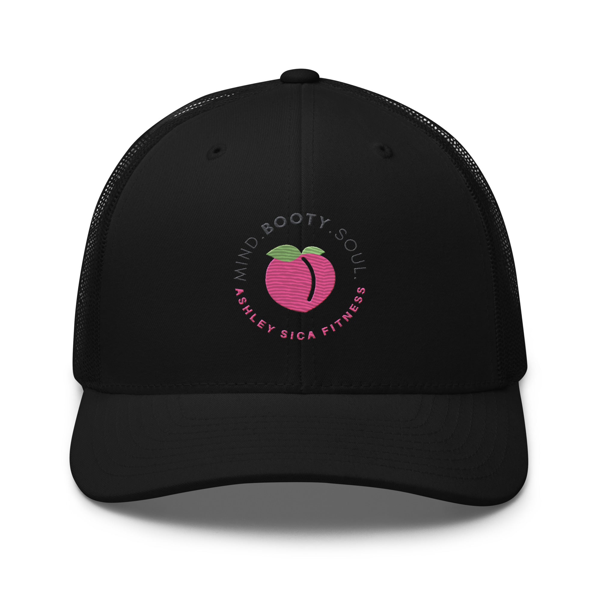Mesh Snap Back Gym Hat- MBS  - Ashley Sica Fitness
