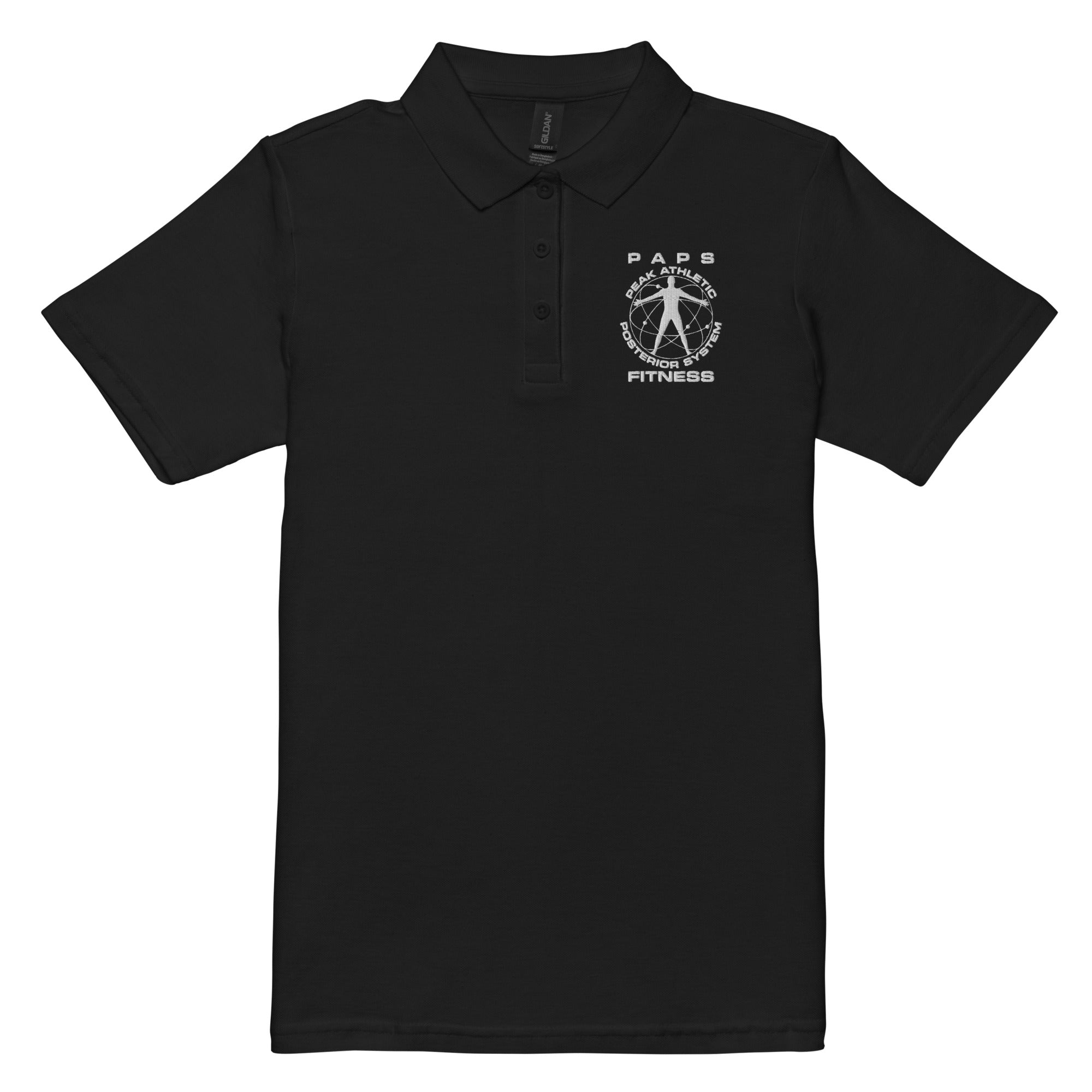 Women’s pique polo shirt - PAPS Fitness