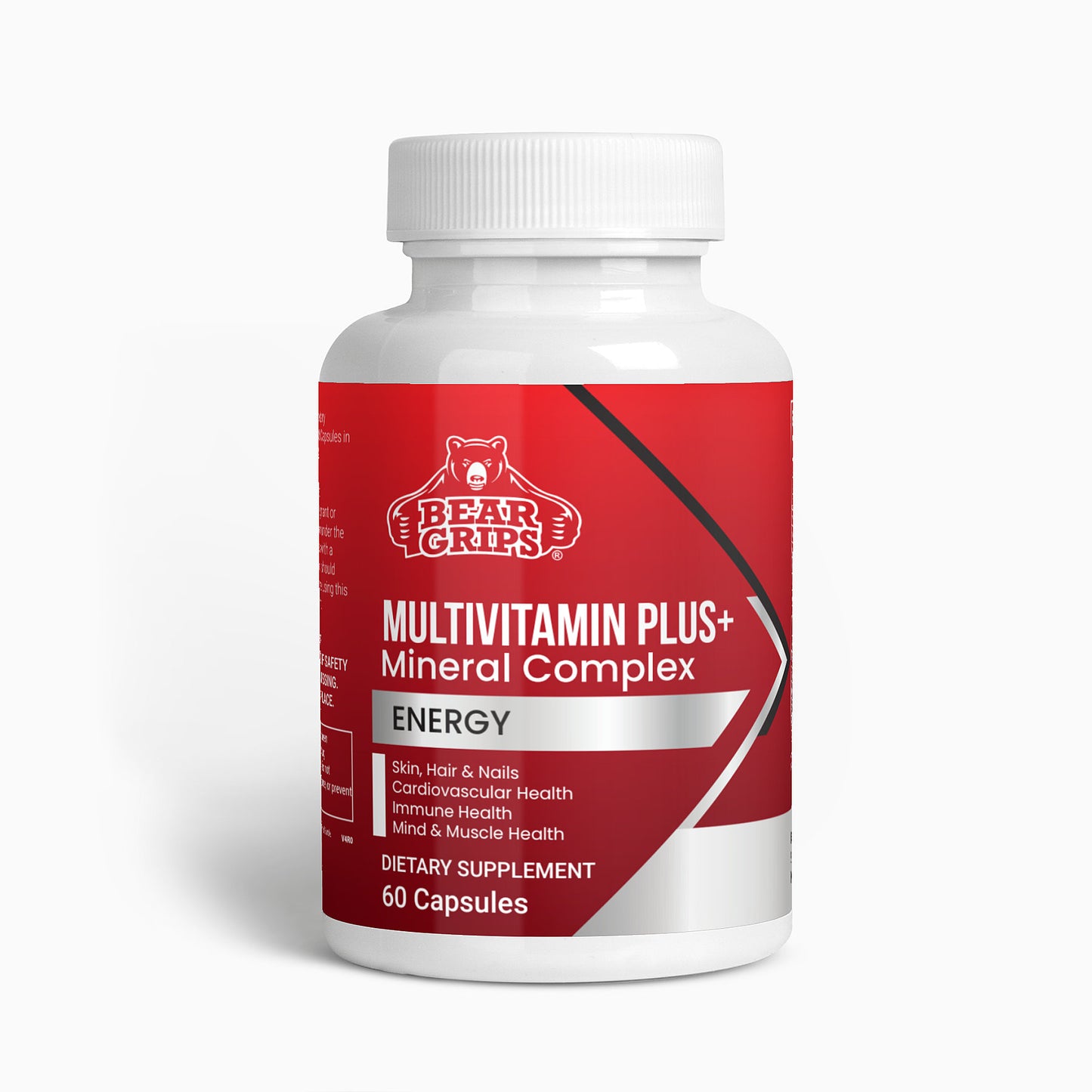 10X Strength Multivitamin Plus+ Mineral Complex| For Fitness, Athlete, Gym Peak Performance | By Bear Grips