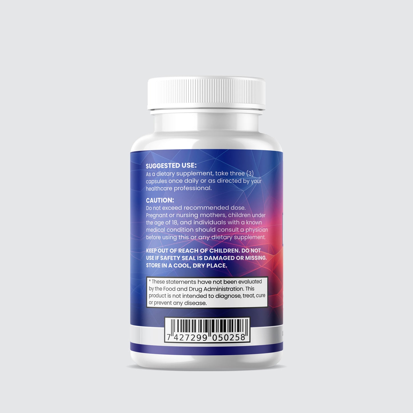 275 MG of Magnesium Glycinate| Stress & Anxiety | Mental Clarity | Calm, Deep, Restful Sleep | Muscle Health - 90 Capsules By Bear Grips