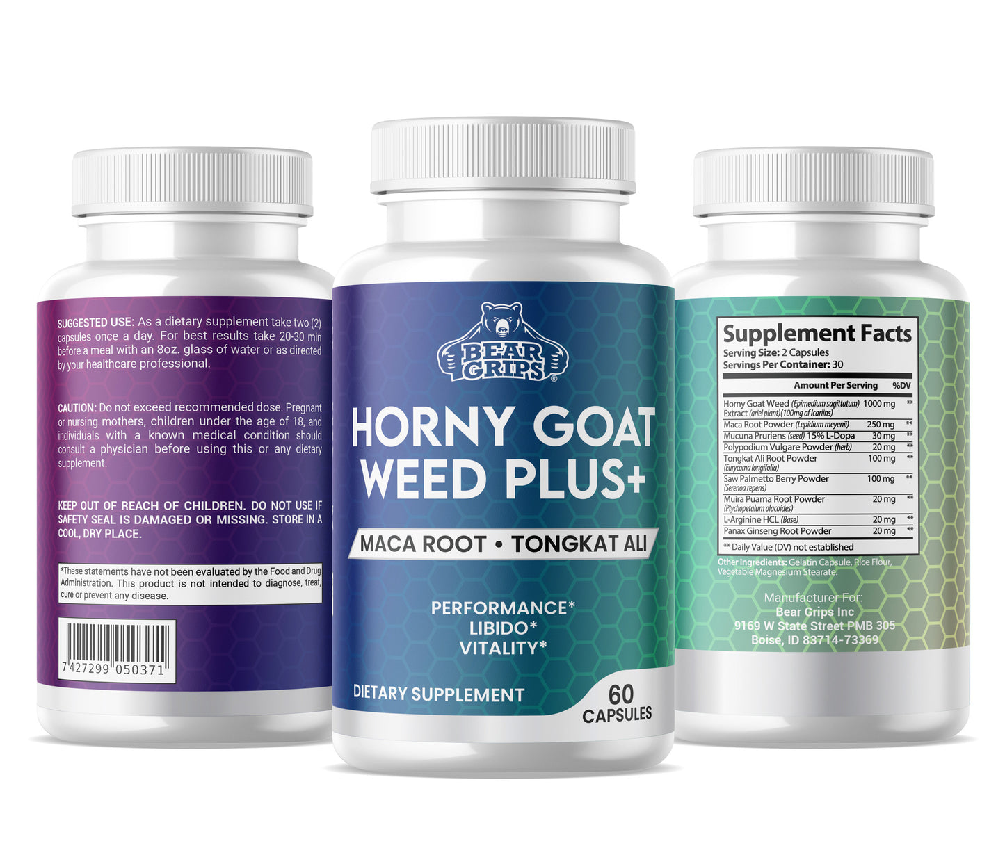 Horny Goat Weed | Libido | Performance | 60 Cap