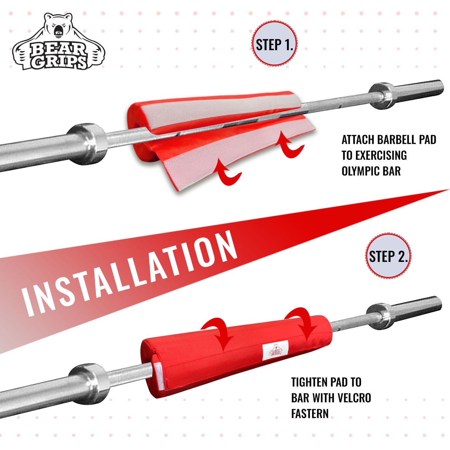 Barbell Pad (Single or Set with Ankle Straps)