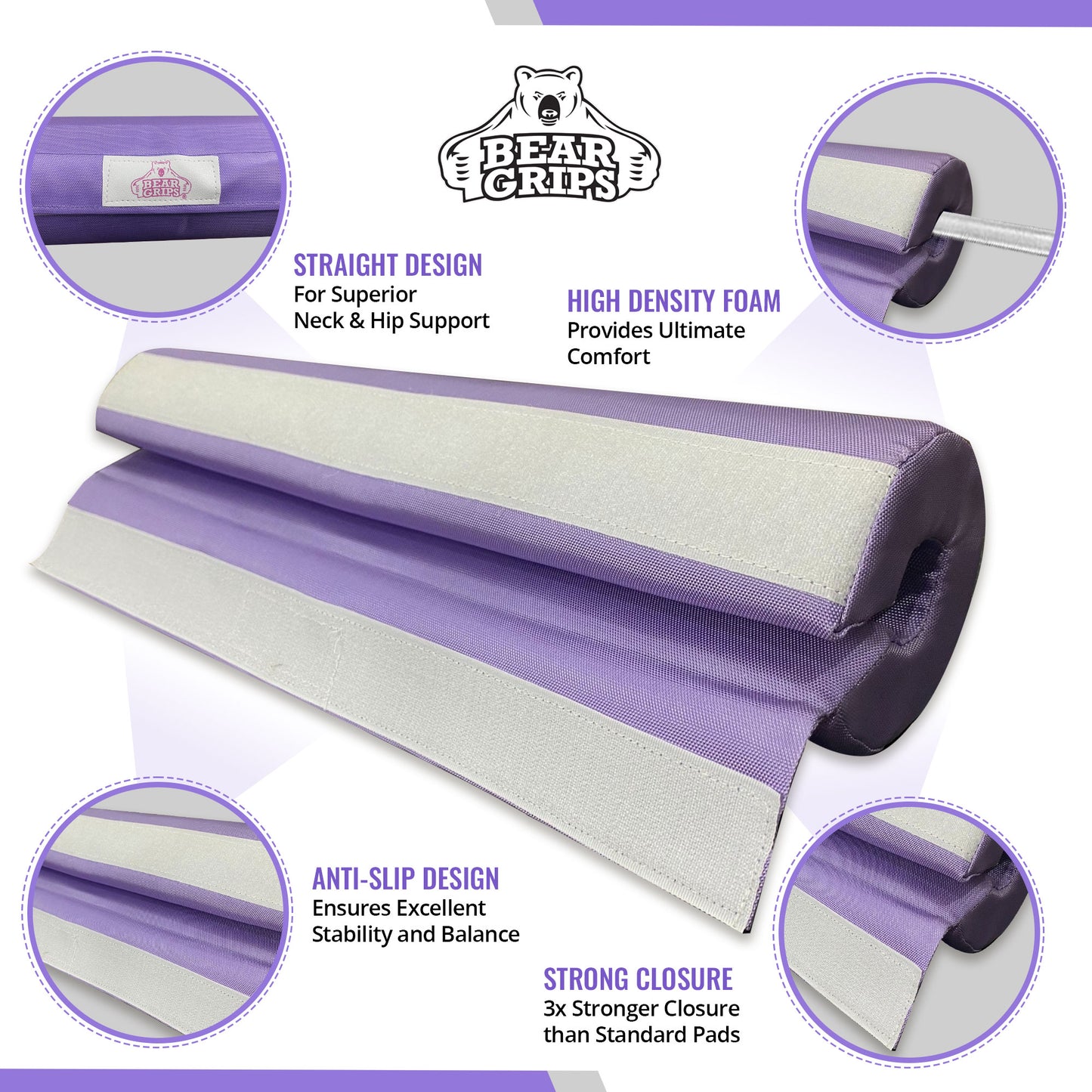 Barbell Pad (Single or Set with Ankle Straps)