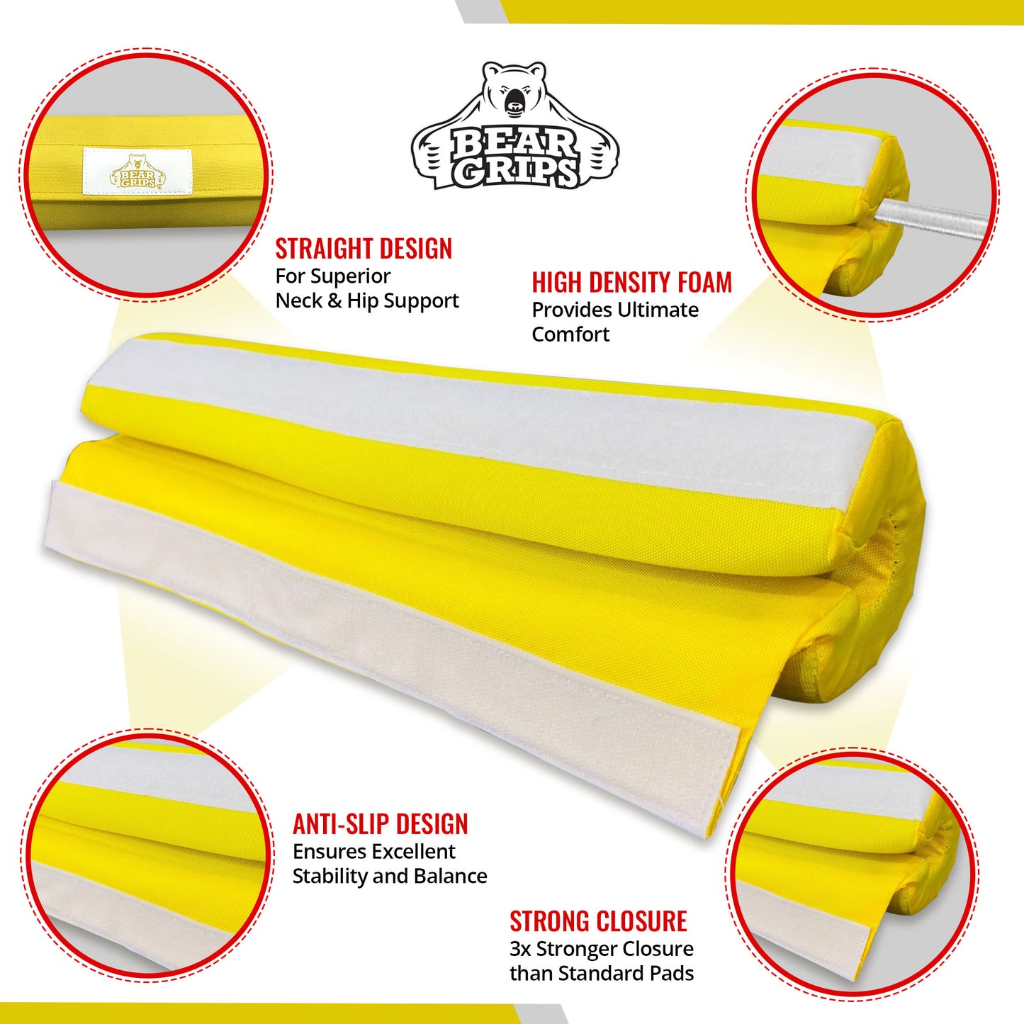 Barbell Pad (Single or Set with Ankle Straps)