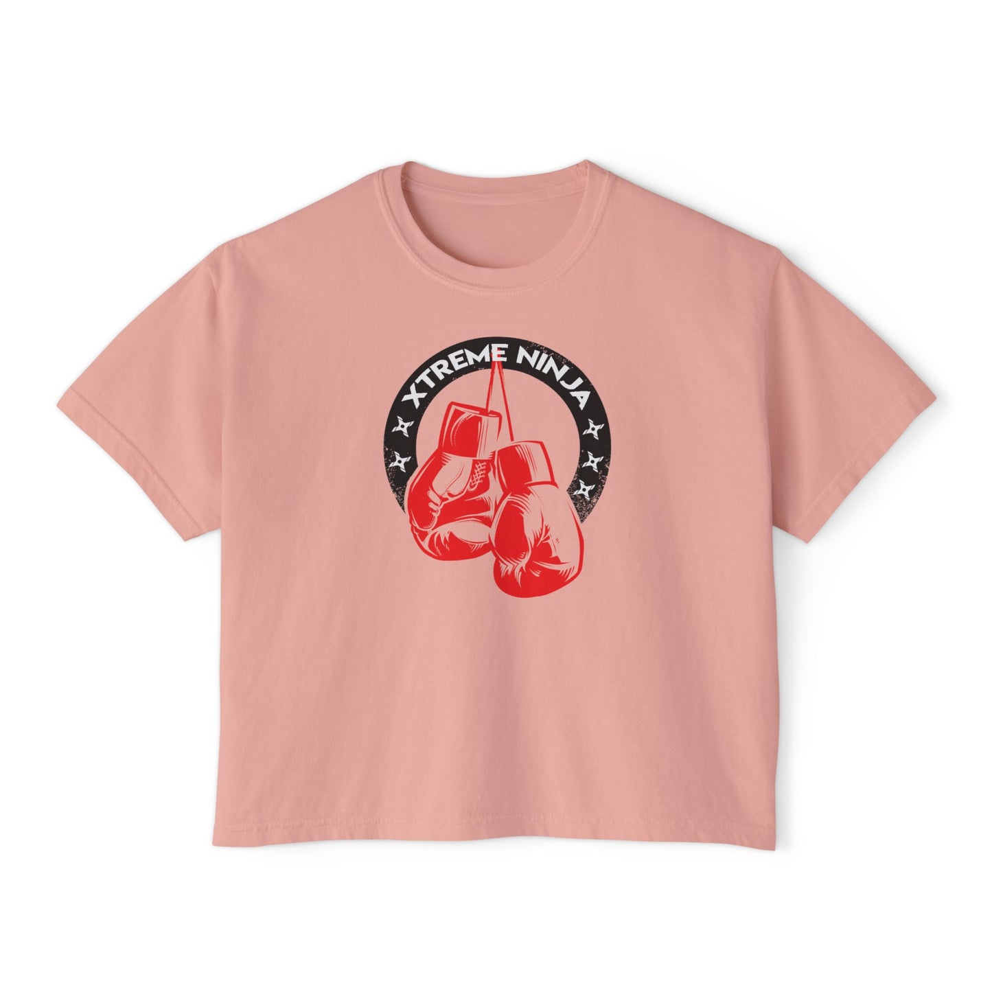 Women’s Oversized Boxy Tee - Xtreme Ninja Boxing