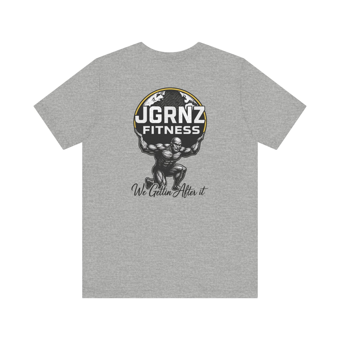 Airlume Cotton Athletic Tee - Steel Atlas - JGRNZ Fitness