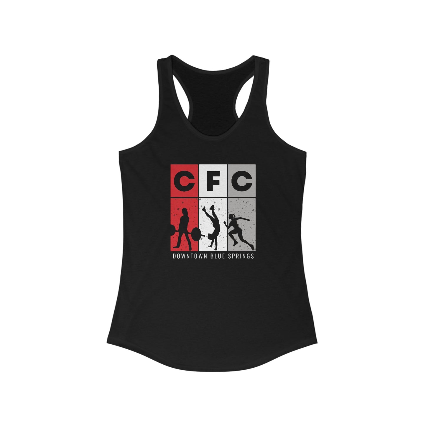 Ladies Racerback Tank - CF Cerberus
