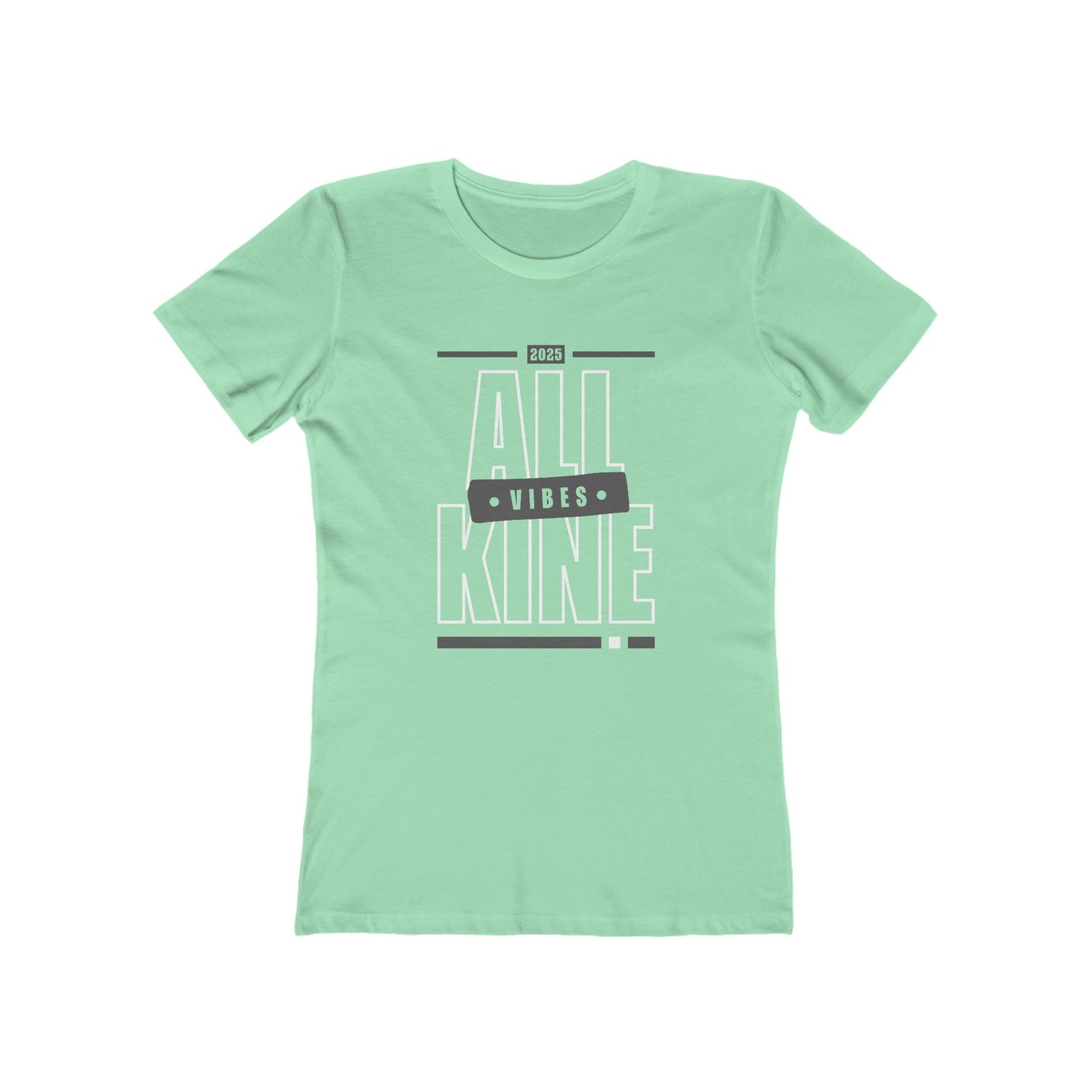 Next Level – Women’s 100% Cotton Tee - Vibes - All Kine