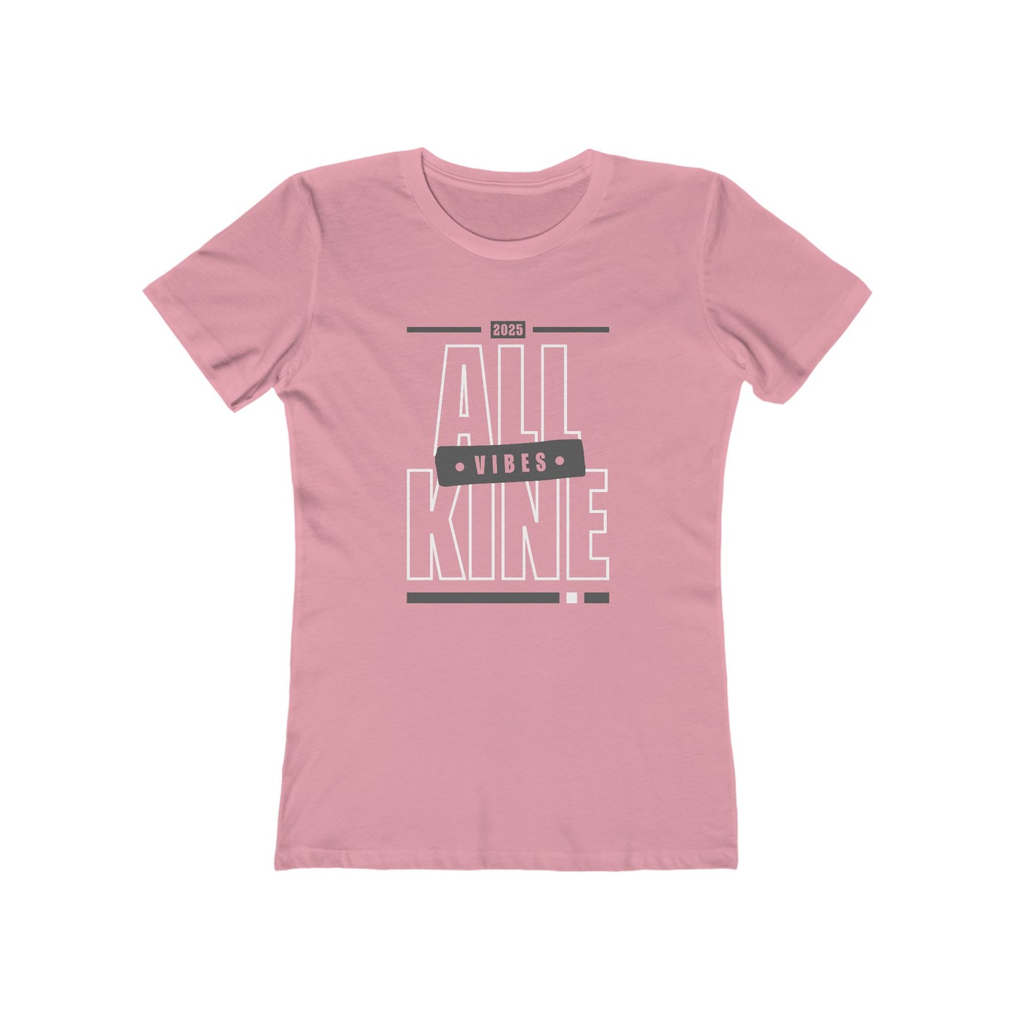 Next Level – Women’s 100% Cotton Tee - Vibes - All Kine