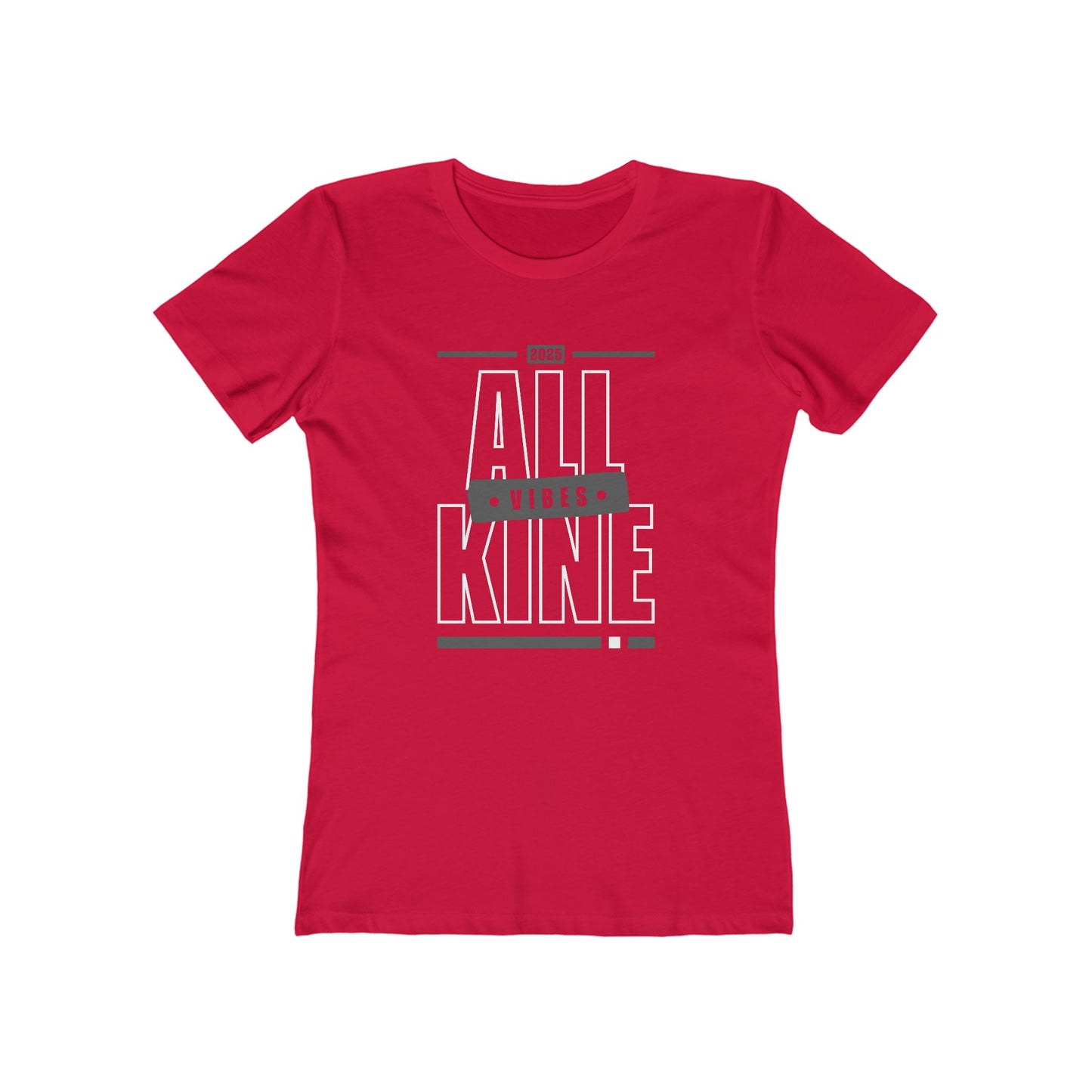 Next Level – Women’s 100% Cotton Tee - Vibes - All Kine