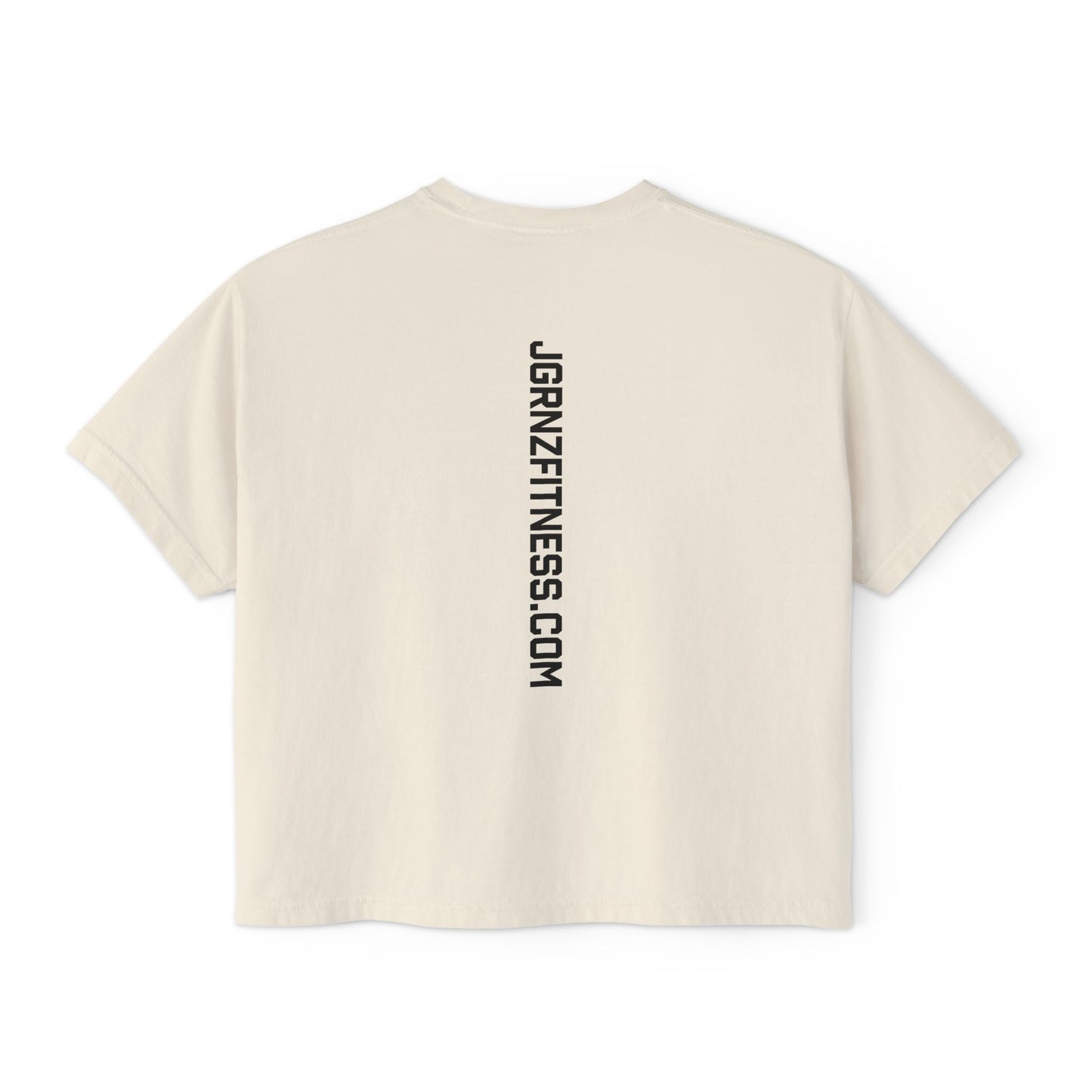 Women’s Oversized Boxy Tee -FB - JGRNZ Fitness 