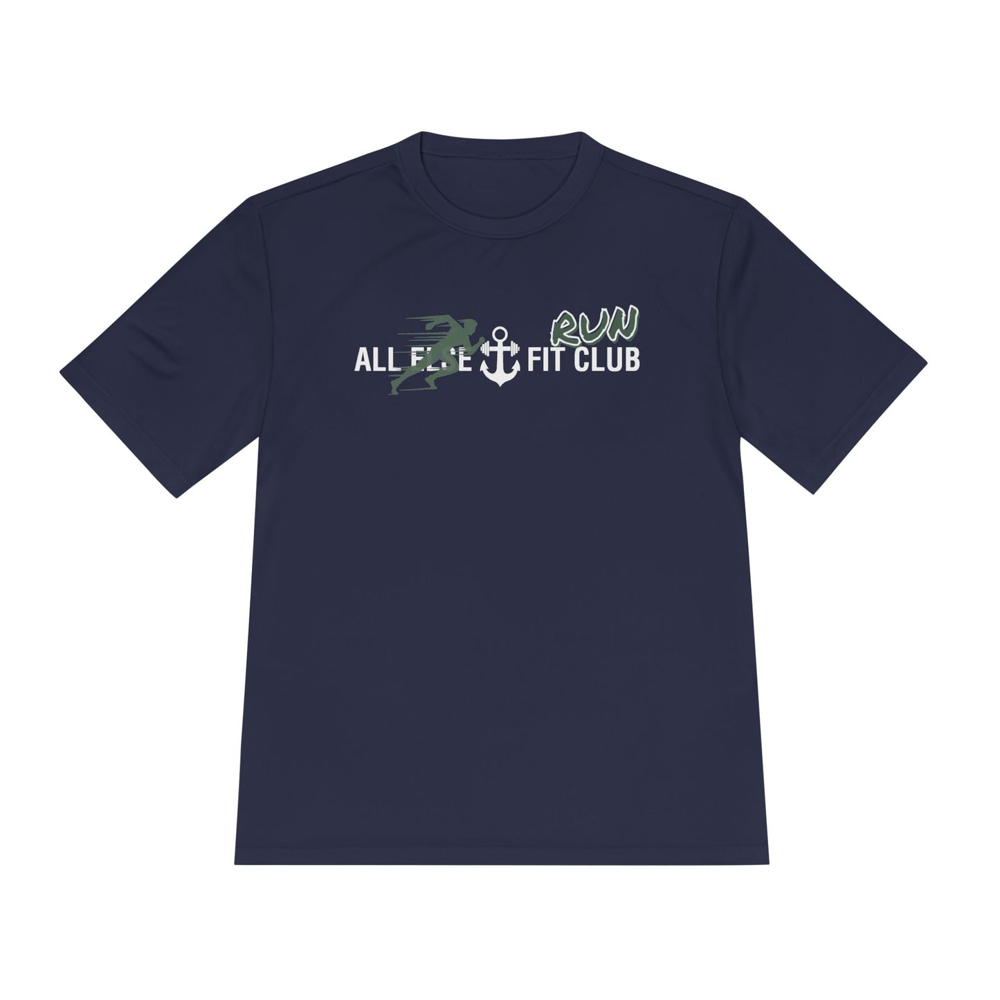Moisture-Wicking Performance Tee - AEFC : Run Club -All Else Fit Club
