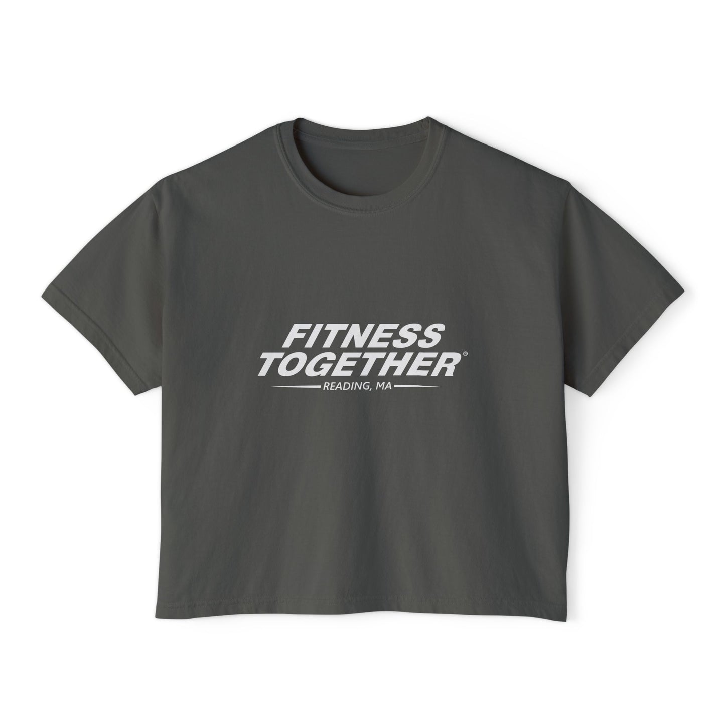 Women’s Oversized Boxy Tee - Fitness Together - Reading