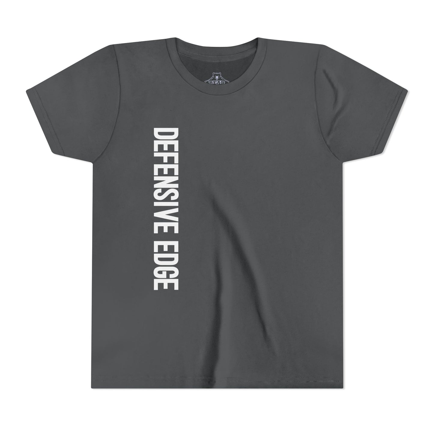 Youth Airlume Cotton Athletic  Tee - F5 - Defensive Edge Martial Arts