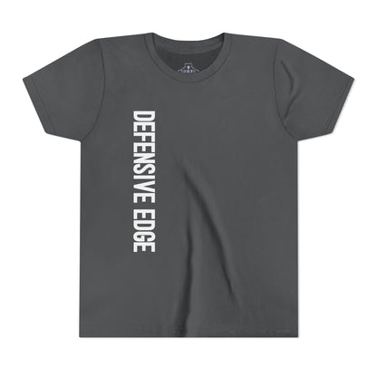Youth Airlume Cotton Athletic  Tee - F5 - Defensive Edge Martial Arts
