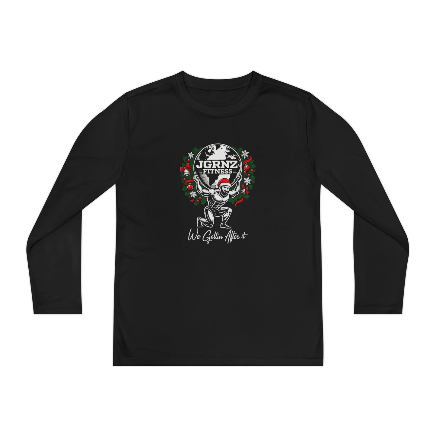 Youth Performance Long Sleeves - Christmas- JGRNZ FITNESS