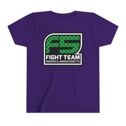 Youth Airlume Cotton Athletic  Tee - F5 - Defensive Edge Martial Arts