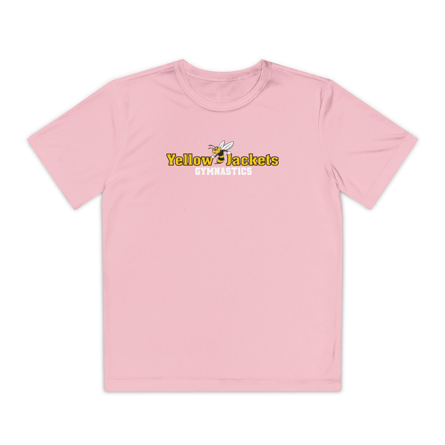 Youth Moisture-Wicking Performance Tee -Yellow Jackets Gymnastics