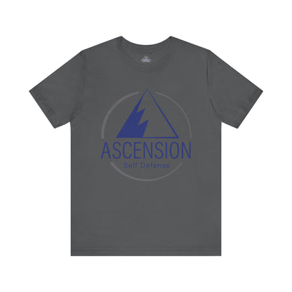 Airlume Cotton Athletic Tee - ASCENSION SELF DEFENSE - Defensive Edge Martial Arts