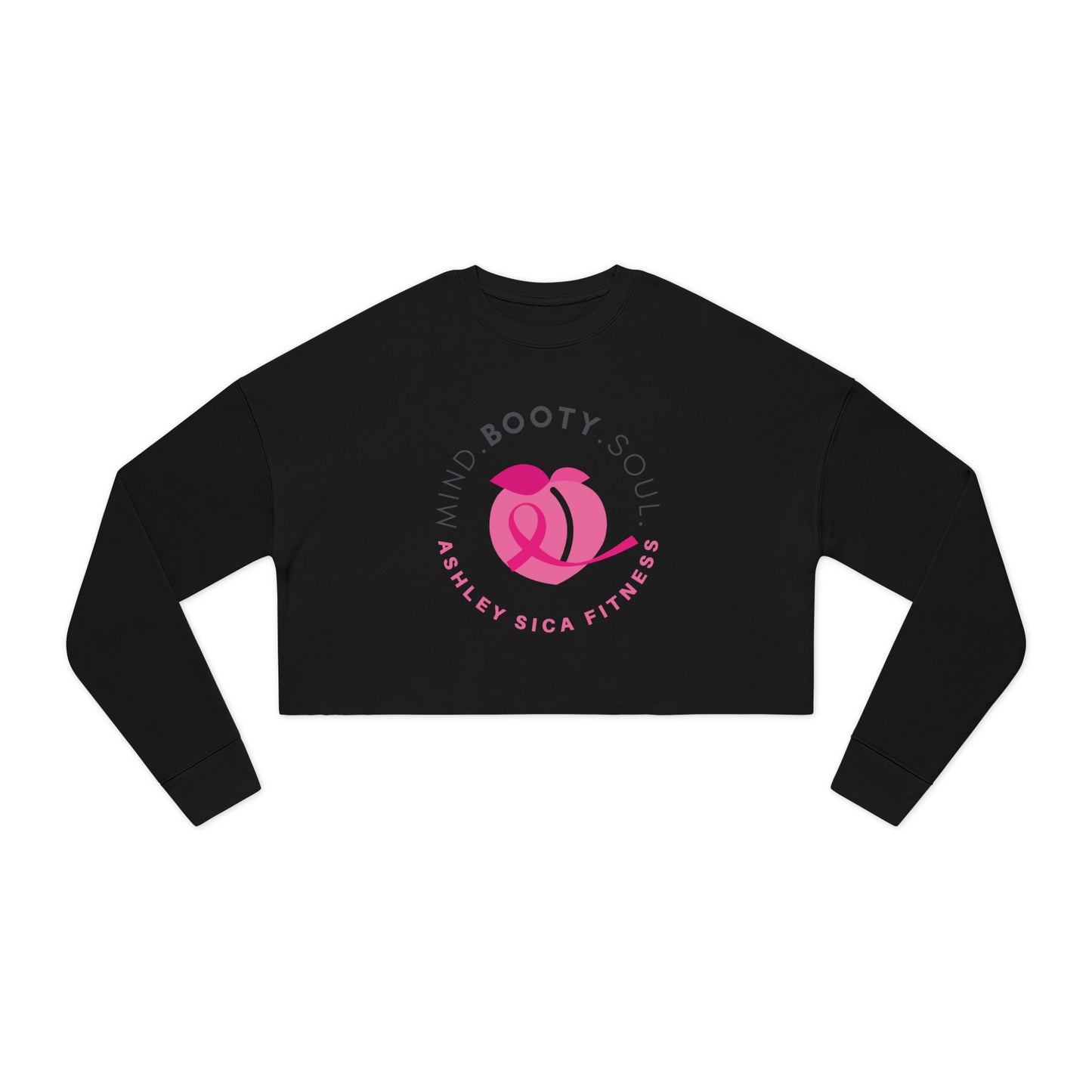 Women’s 52/48 Cropped Sweatshirt - ASF - Ashley Sica Fitness