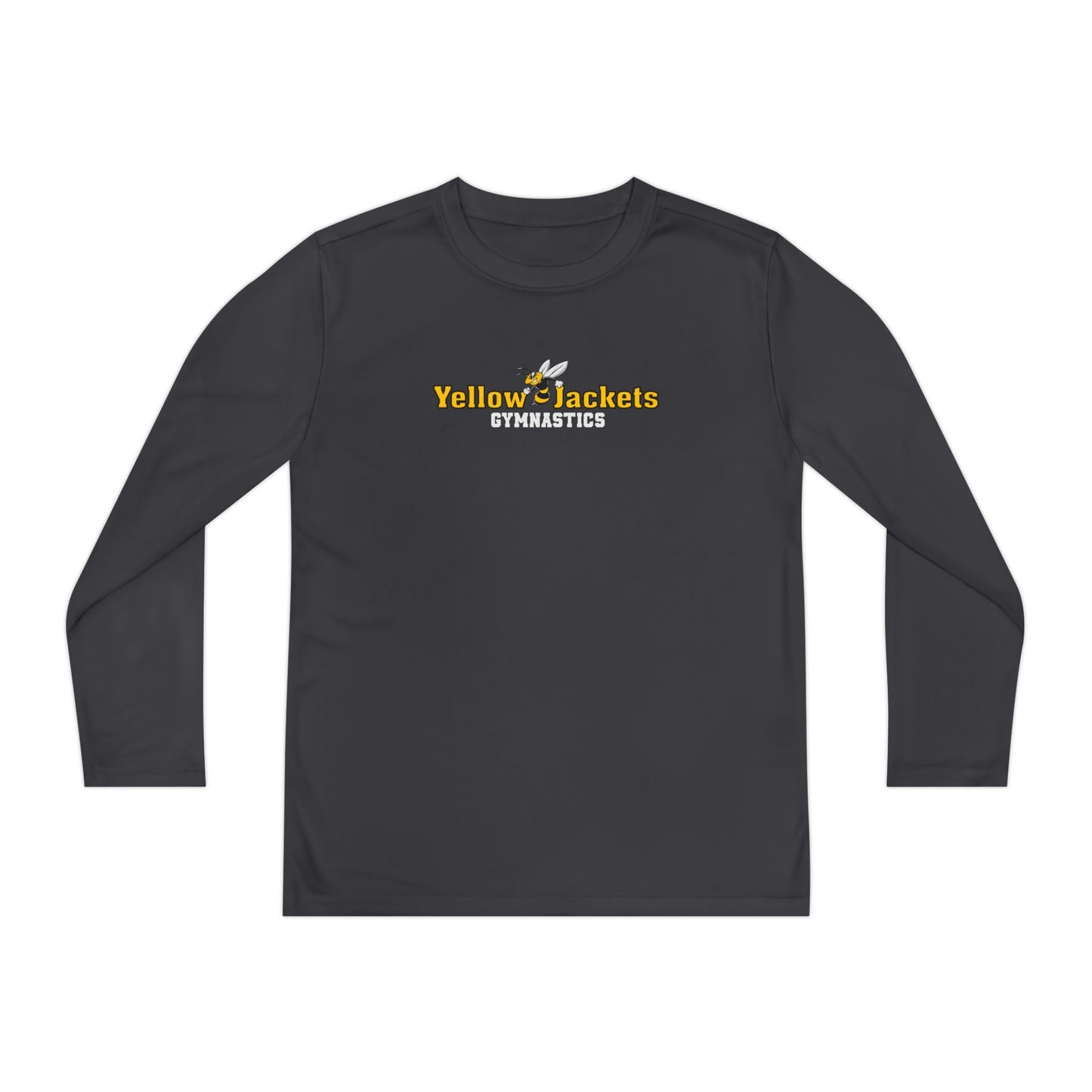 Youth Performance Long Sleeves - Yellow Jackets Gymnastics