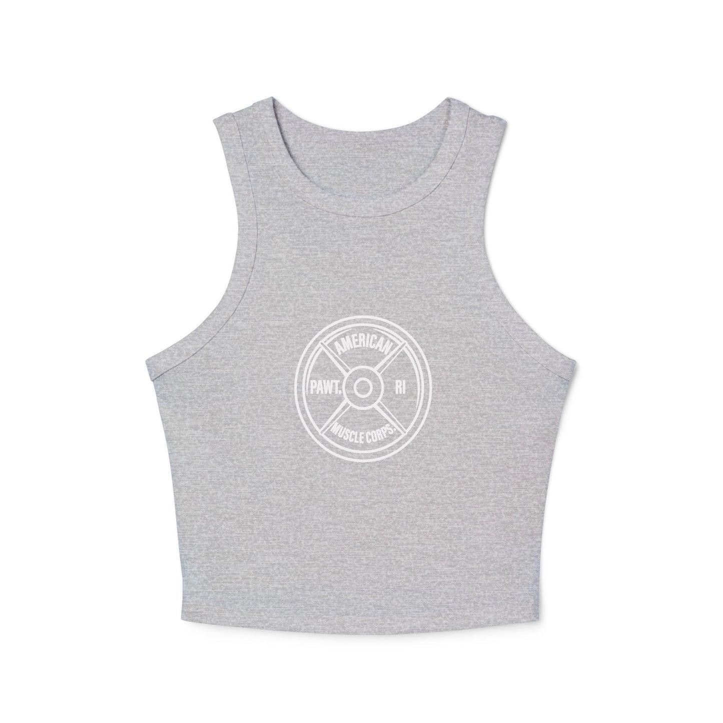 Ladies Ribbed Tank -  AMC Strong - American Muscle Corps