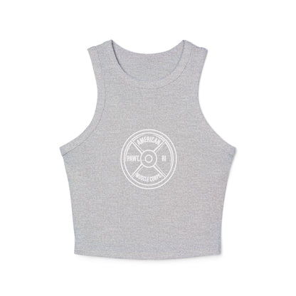 Ladies Ribbed Tank -  AMC Strong - American Muscle Corps