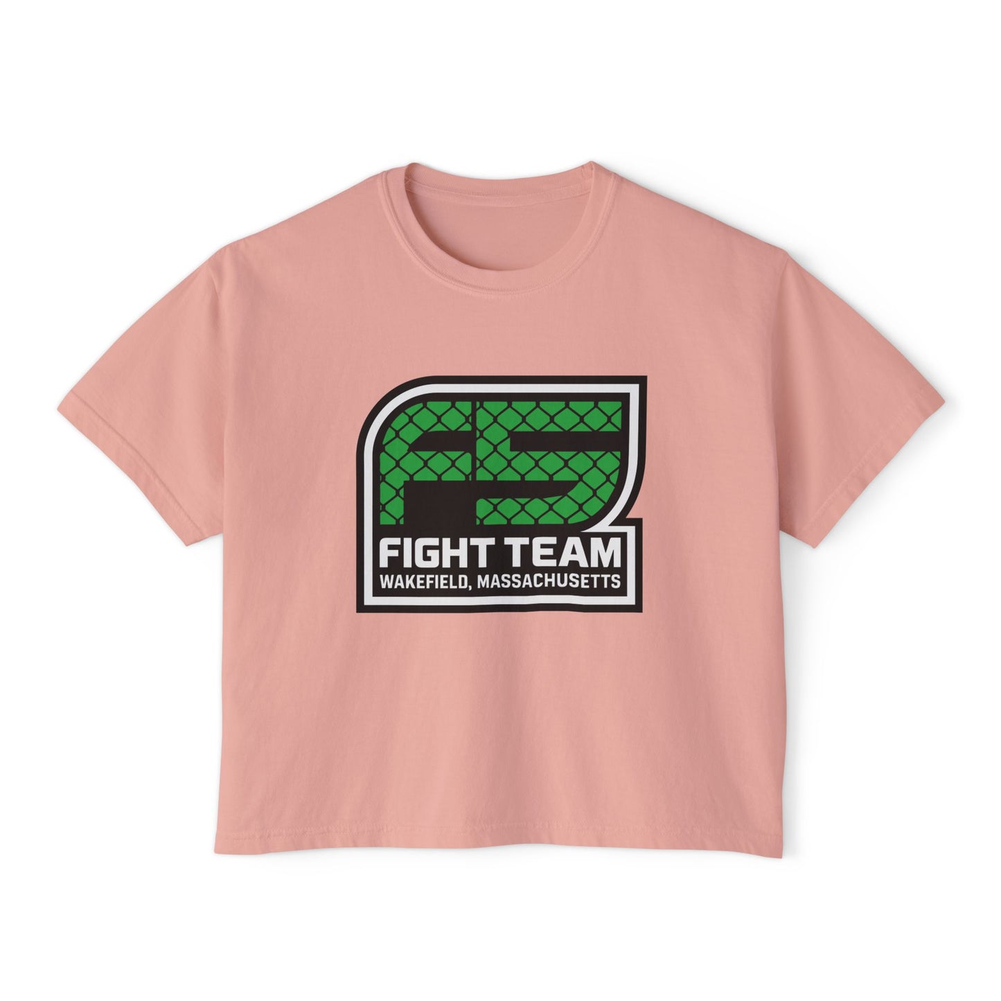 Women’s Oversized Boxy Tee - F5 - Template