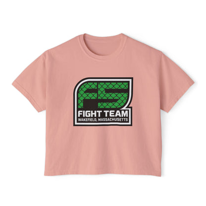 Women’s Oversized Boxy Tee - F5 - Template