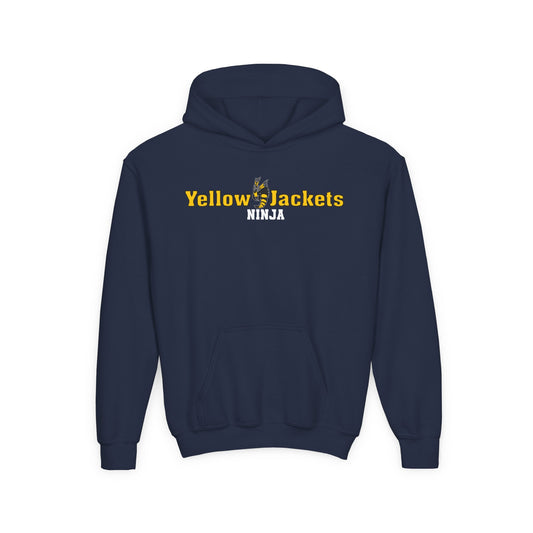 Youth Comfort Soft Hoodie - Yellow Jackets Ninja