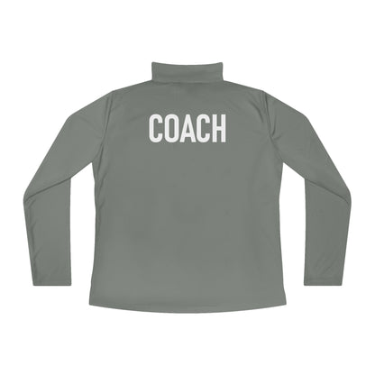 Ladies’ Quarter-Zip Pullover - Coach- All Kine