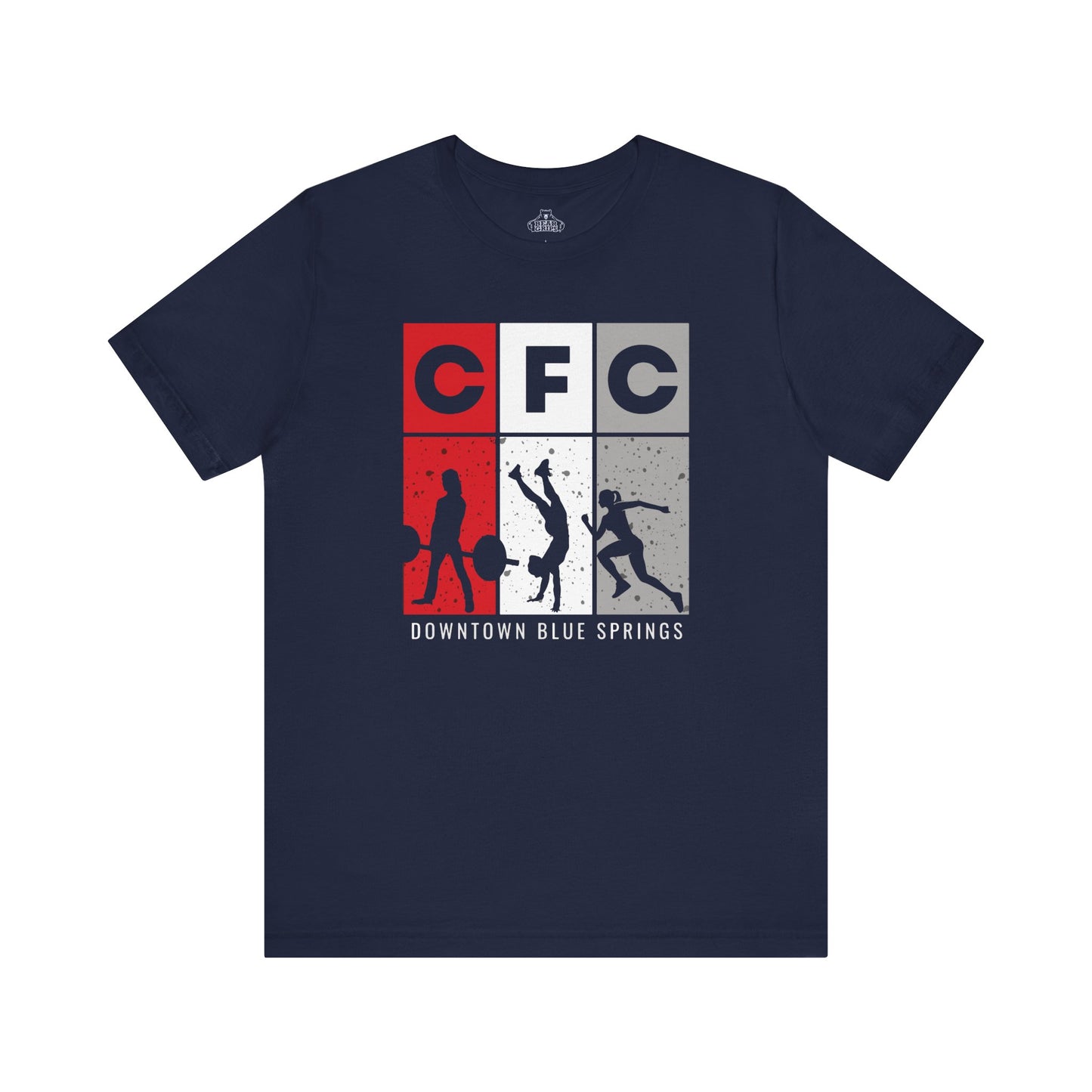 Women's Airlume Cotton Athletic Tee - CF Cerberus