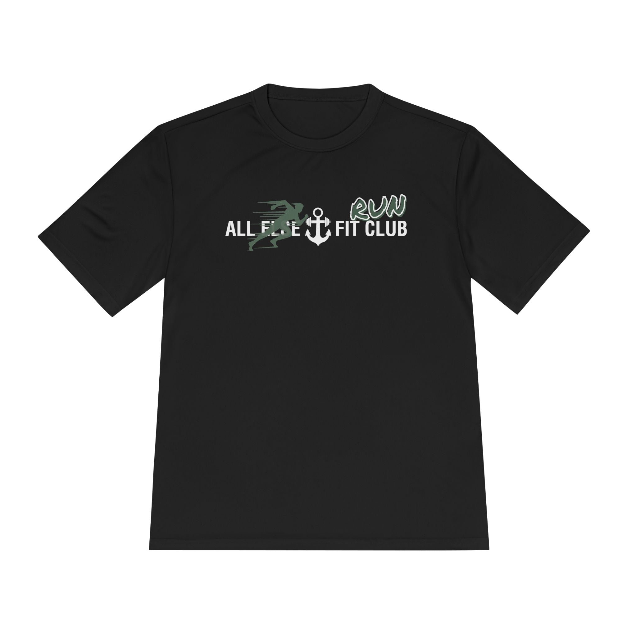 Moisture-Wicking Performance Tee - AEFC : Run Club -All Else Fit Club