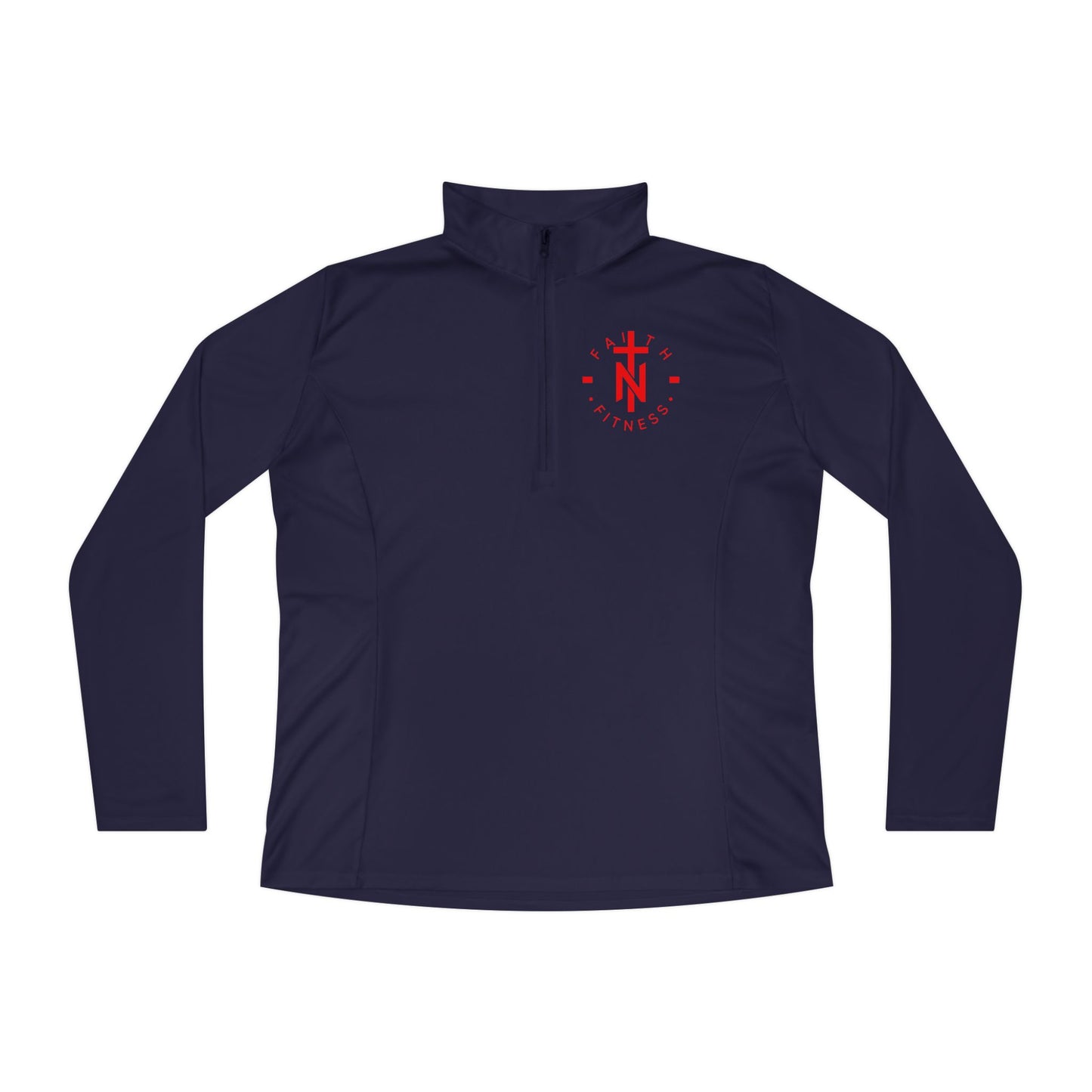 Ladies’ Quarter-Zip Pullover - Faith N Fit
