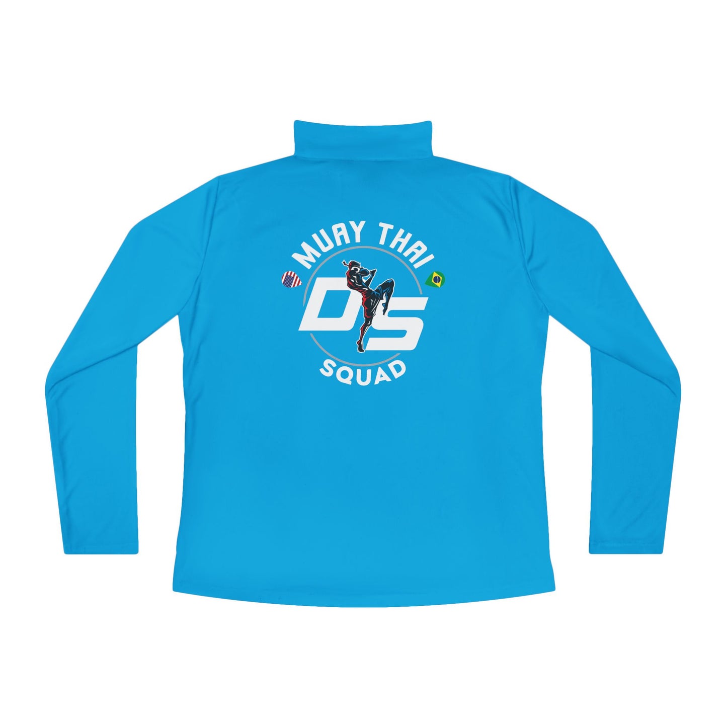 Ladies’ Quarter-Zip Pullover - DS Muay Thai Squad