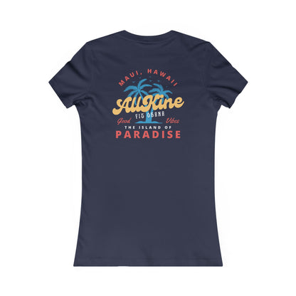 Ladies Tee - Paradise - All Kine