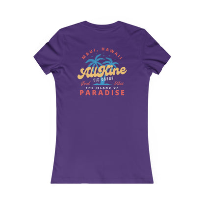 Ladies Tee - Paradise - All Kine