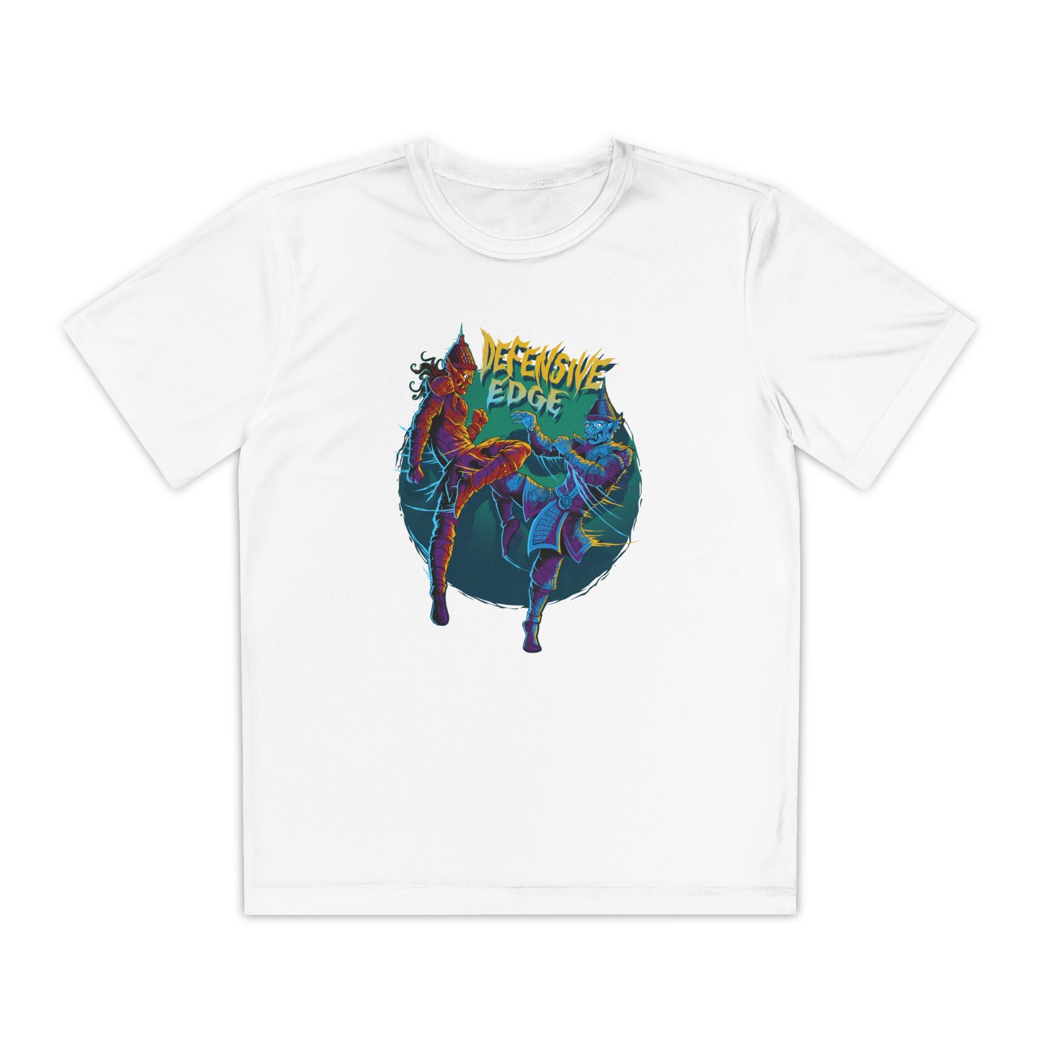 Youth Moisture-Wicking Performance Tee - DEM- Defensive Edge Martial Arts