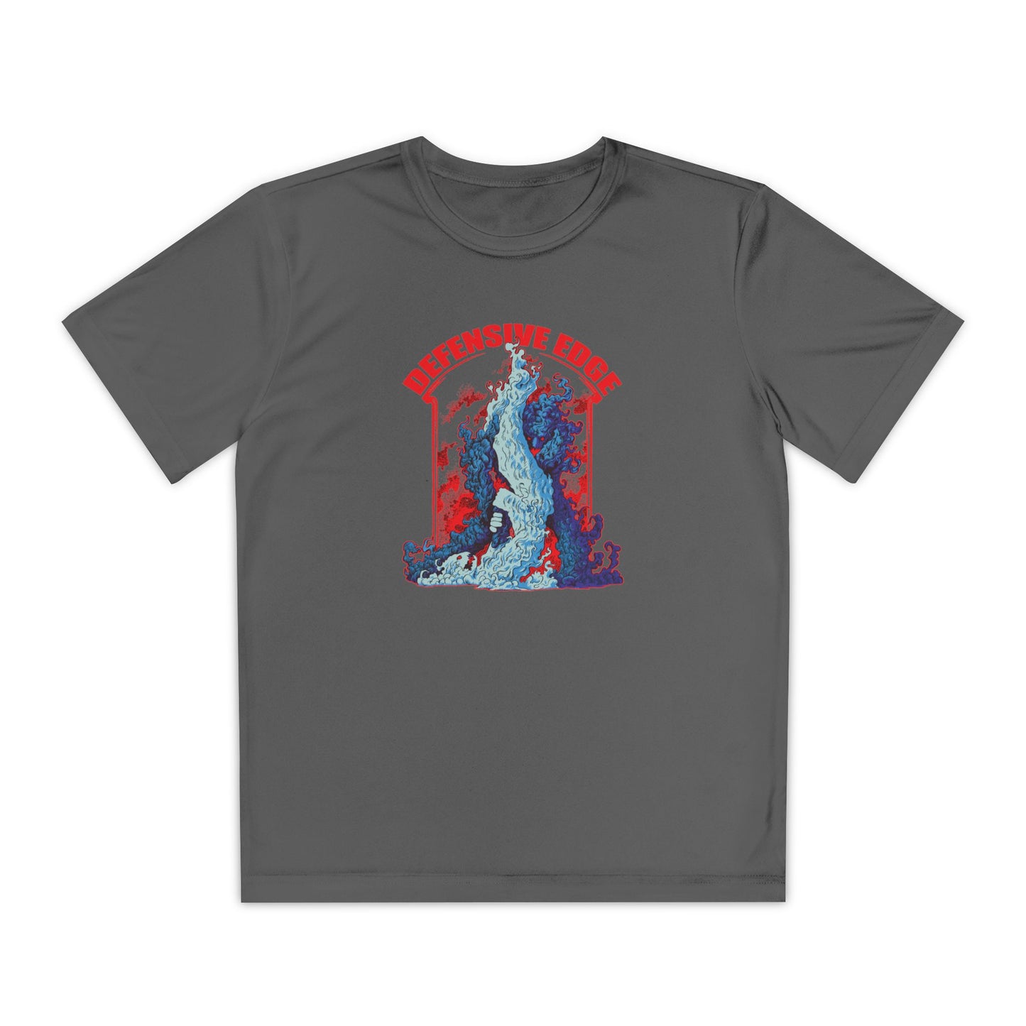 Youth Moisture-Wicking Performance Tee - DE-Defensive Edge Martial Arts