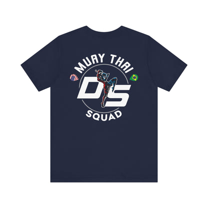 Airlume Cotton Athletic Tee - DS Muay Thai Squad