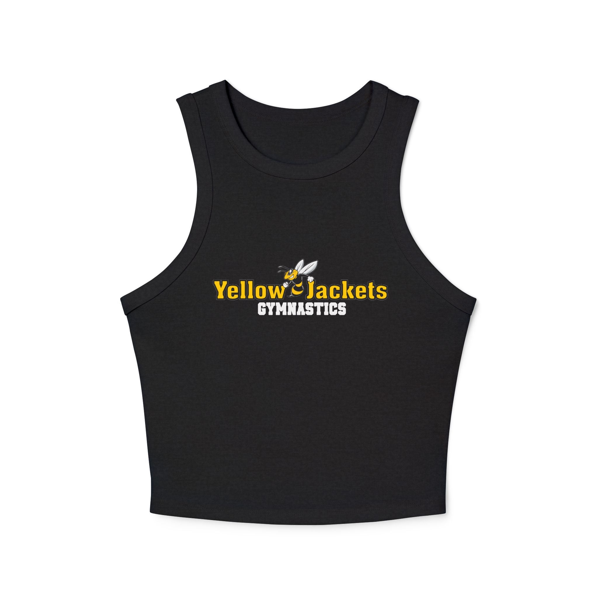 Ladies Ribbed Tank -  Yellow Jackets Gymnastics