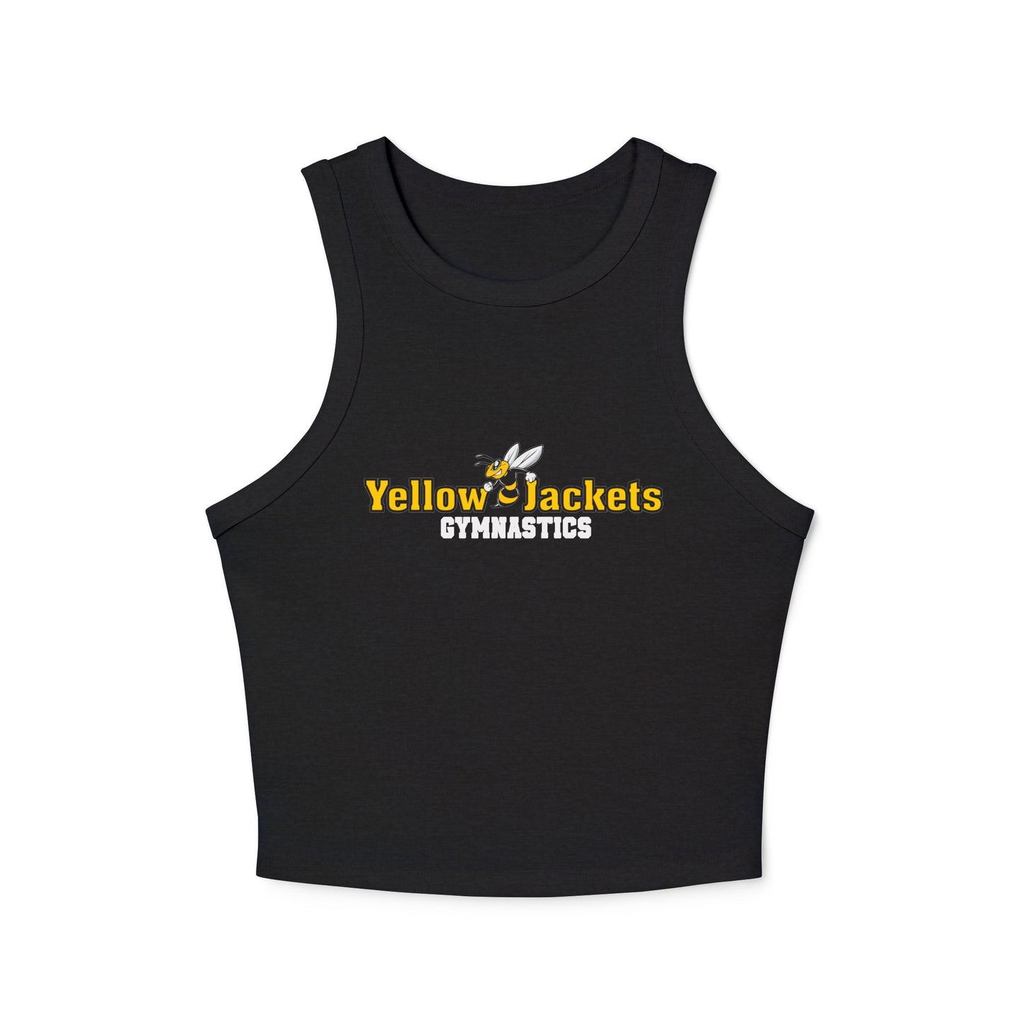 Ladies Ribbed Tank -  Yellow Jackets Gymnastics