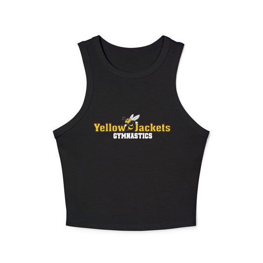 Ladies Ribbed Tank -  Yellow Jackets Gymnastics