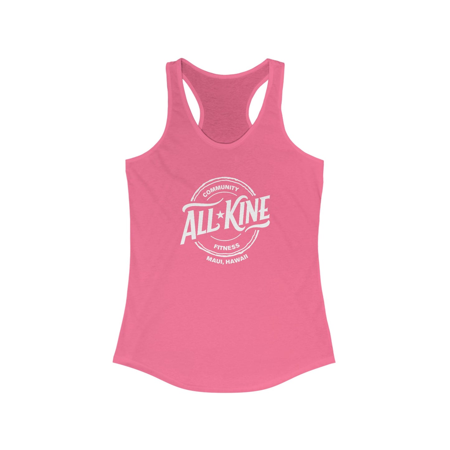 Ladies Racerback Tank - CF - All Kine