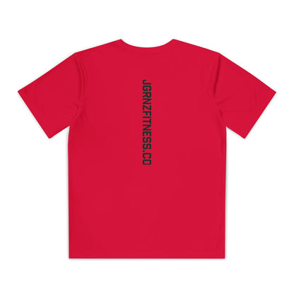Youth Moisture-Wicking Performance Tee - FB - JGRNZ Fitness