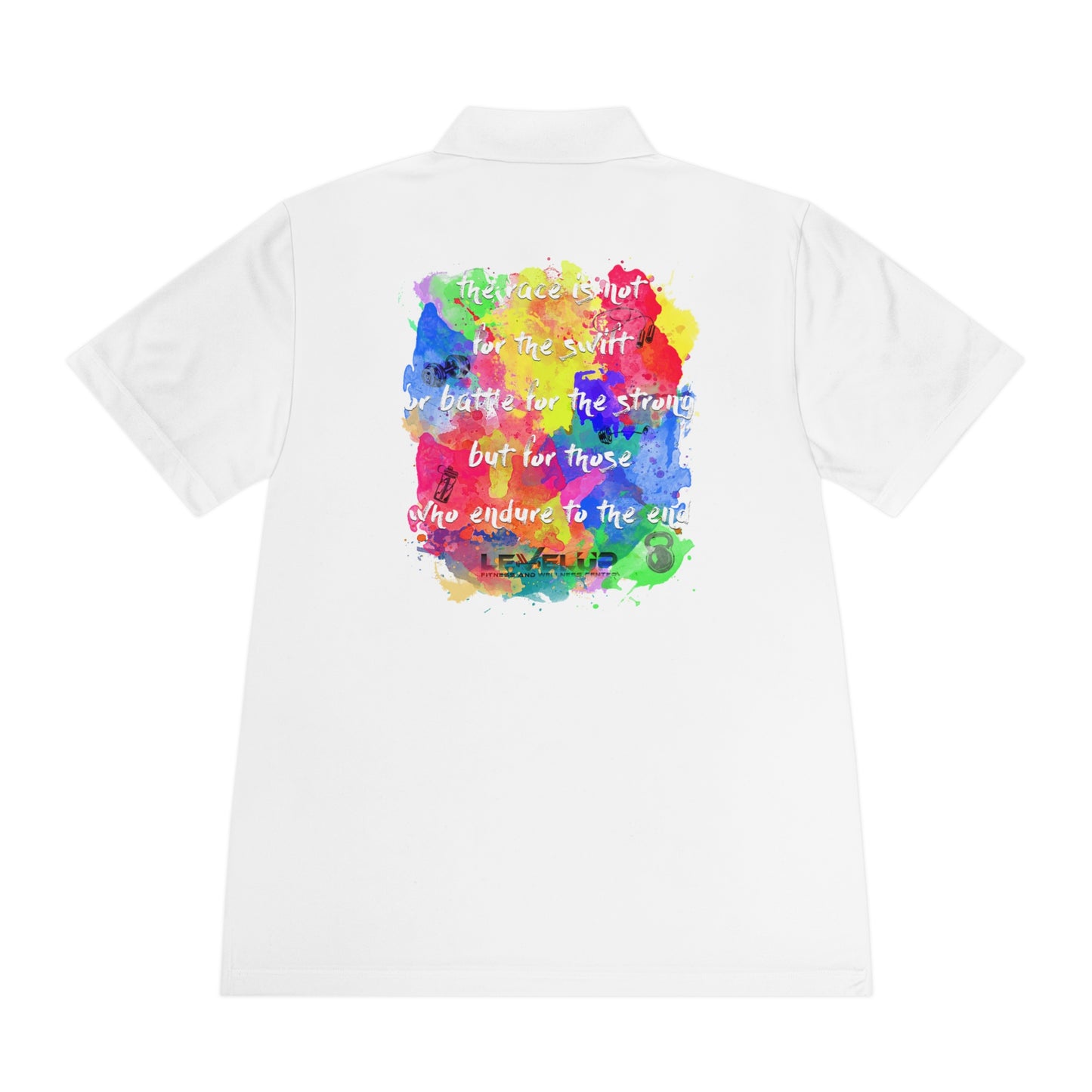 Performance Polo Shirt - Moisture Wicking - Viva - Level Up Fitness