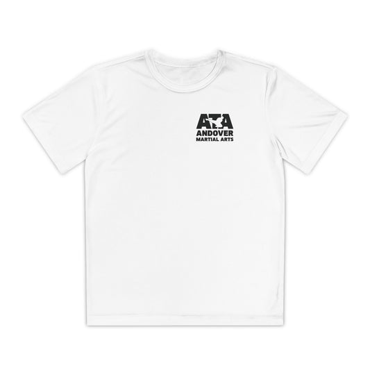 Youth Moisture-Wicking Performance Tee - Front - ATA Martial Arts