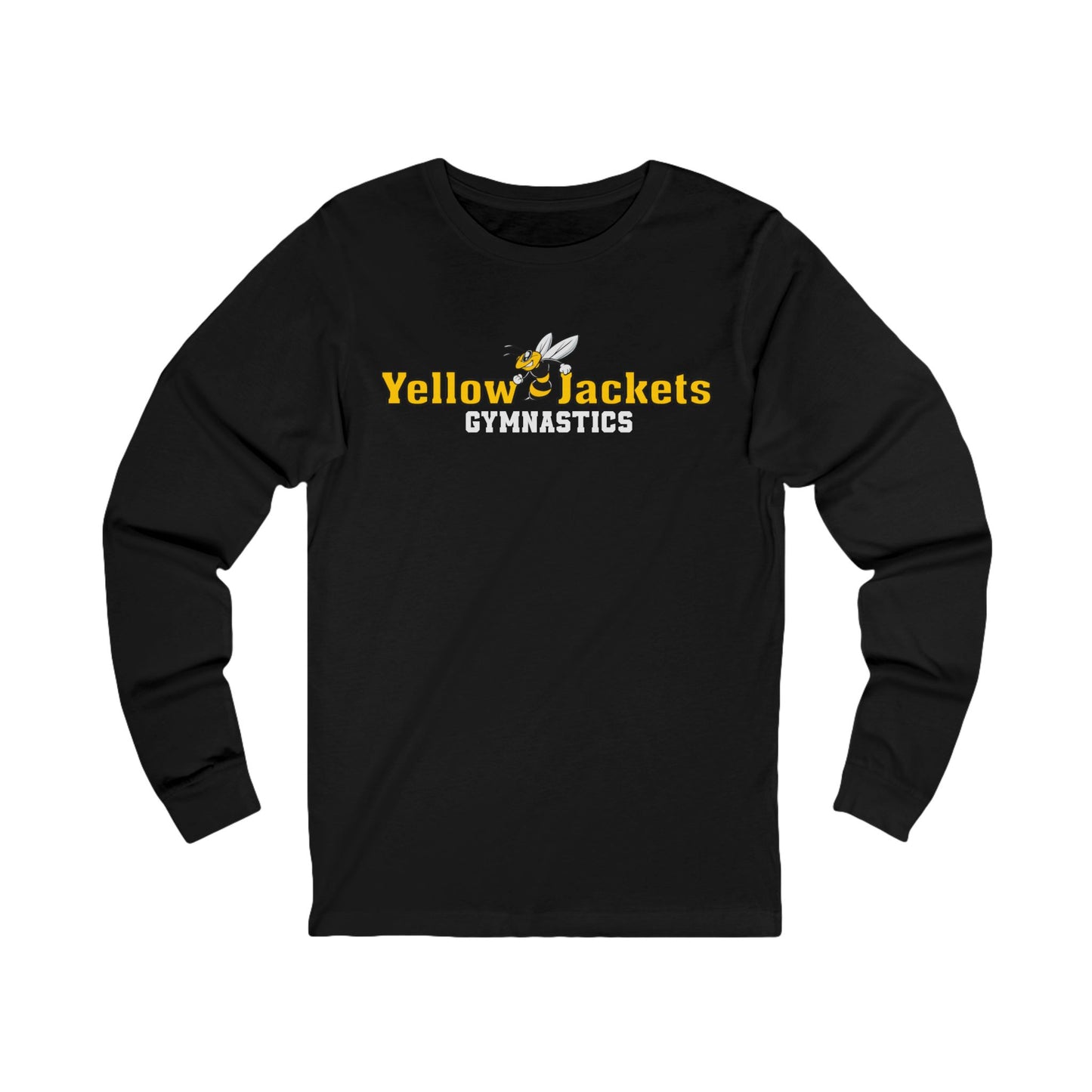 Long Sleeve Cotton Shirt - Yellow Jackets Gymnastics